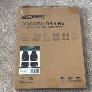 Carpass Black Car Floor Mats